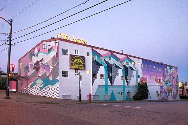City Centre Motel แวนคูเวอร์ ภายนอก รูปภาพ